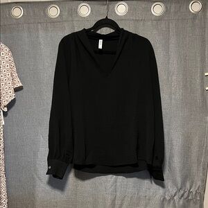 Elegant Black Women's Top